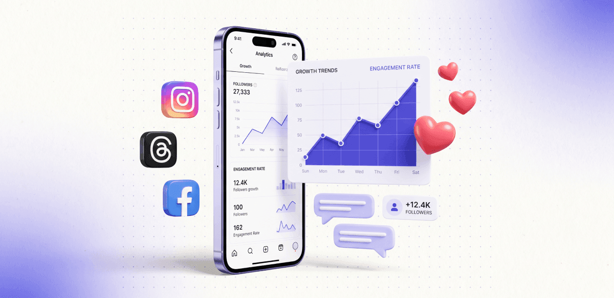 Як набрати підписників в Instagram, Threads чи Facebook з нуля